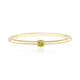 Anillo en oro con Diamante amarillo SI1