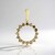 Ciondolo in oro con Diamante Champagne I2 (de Melo Gold)