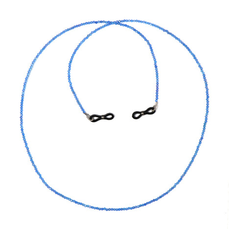 Accessorio in argento con Onice Blu