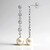 Orecchini in argento con Perla d'Acqua Dolce Bianca