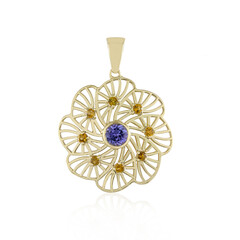 Ciondolo in oro con Tanzanite AAA (Ornaments by de Melo)