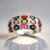 Anello in argento con Tormalina Rosa Brasiliana (Pallanova)