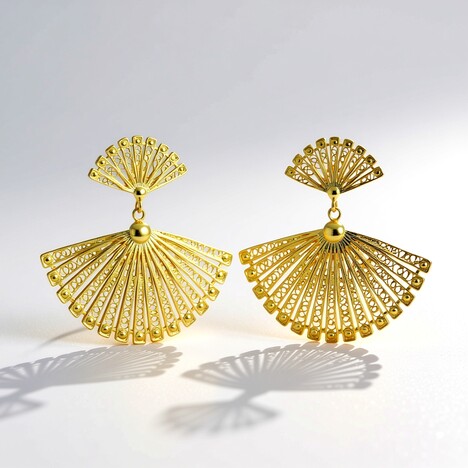 Orecchini in argento (Joias do Paraíso)