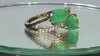 Anillo en plata con Ágata verde