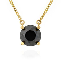 Collana in oro con Diamante Nero (de Melo)