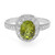 Cuprian Tourmaline Silver Ring