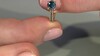 Gouden ring met een I2 Blauwe Diamant