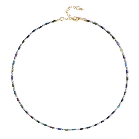 Collana in argento con Ematite Mistica