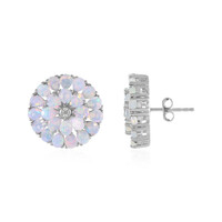 Orecchini in argento con Opale di Welo