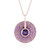Amethyst-Silberhalskette (KM by Juwelo)