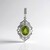 Ciondolo in argento con Peridoto