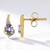 Orecchini in argento con Tanzanite