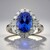 Anello in oro con Tanzanite AAA (CIRARI)