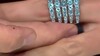 Anillo en plata con Apatita azul (de Melo Essence)