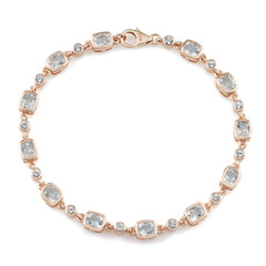 Petalit-Silberarmband