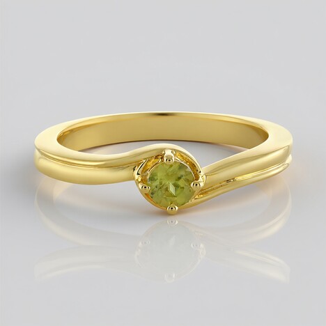 Anello in argento con Sfene