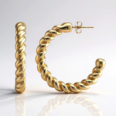 Orecchini in argento (M de Luca)