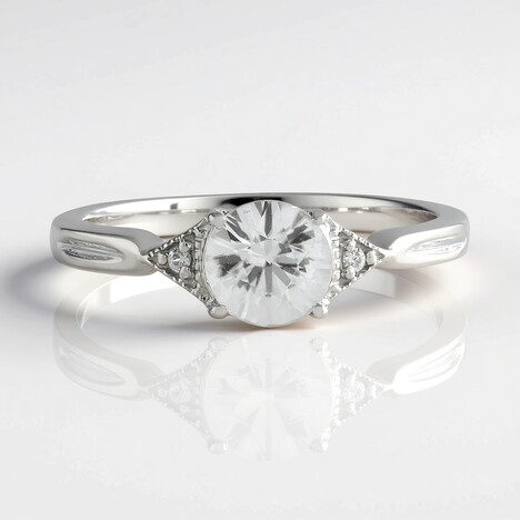 Anello in argento con Zircone