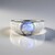 Anello in argento con Labradorite (de Melo)