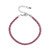 Bracciale in argento con Granato Magenta