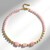 Collana in argento con Quarzo Rosa (Riya)