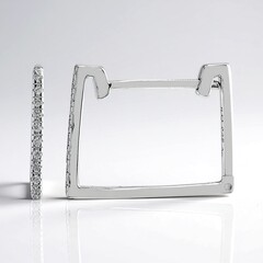 Orecchini in argento con Zircone