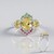 Anello in argento con Berillo Giallo