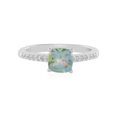 Anello in argento con Quarzo Lago della Montagna