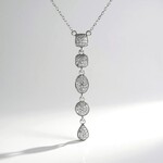 Collana in argento con Diamante I2 (H) (de Melo Essence)