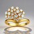 Anello in oro con Diamante SI1 (G) (Annette)