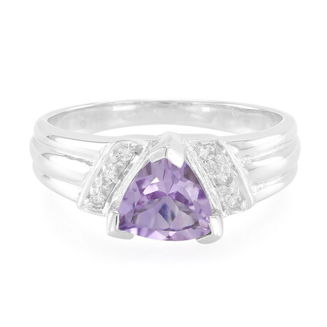 Bolivianischer Amethyst-Silberring
