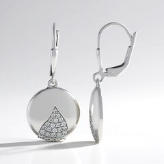 Orecchini in argento con Zircone (SAELOCANA)