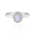 Anillo en plata con Ópalo de Australia