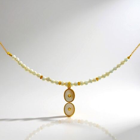 Collana in argento con Madreperla (Joias do Paraíso)