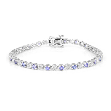 Tanzanite Silver Bracelet