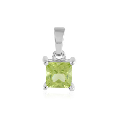 Pendentif en argent et Péridot