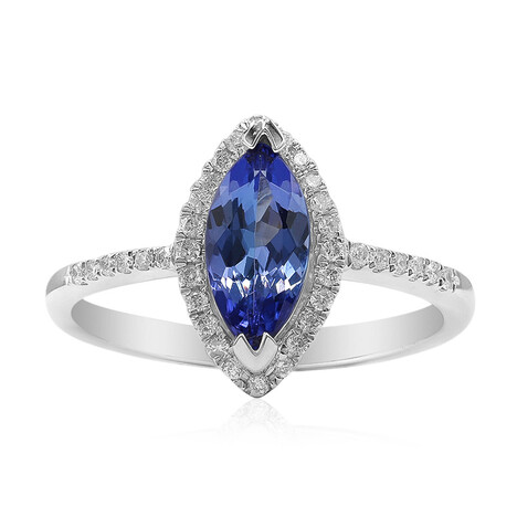 Bague en or et Tanzanite AAA (CIRARI)