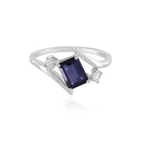 Anello in argento con Iolite