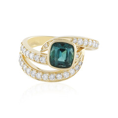 Anello in oro con Indicolite (de Melo)