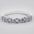 Bague en argent et Tanzanite
