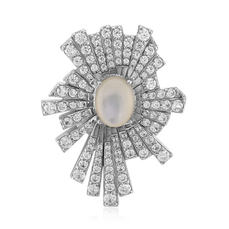 Perlmutt-Silberanhänger (SAELOCANA)