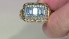 Anillo en plata con Aguamarina (Gems en Vogue)