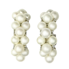 Freshwater pearl Silver Earrings