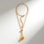 Collana in argento con Ambra Milky Baltica (dagen)