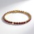 Bracciale in oro con Rubino Mozambico AAA