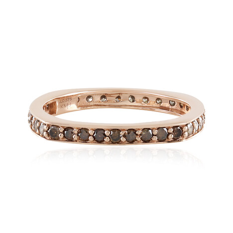 Anello in oro con Diamante Champagne I2 (KM by Juwelo)