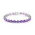 Marokkanischer Amethyst-Silberarmband