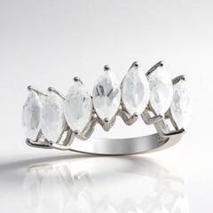 Anello in argento con Zircone (de Melo Essence)