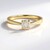 Anello in oro con Diamante Cioccolato I2 (SUHANA)