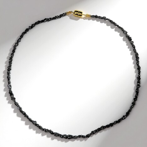 Collana in argento con Diamante Nero (Adela Silber)